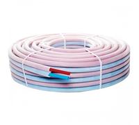 Tube PER duo pré-gainé NF - diamètre 13x16 - 50 mètres BRICOZOR
