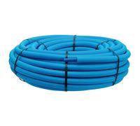 Tube PER gainé bleu 12mm x 50m Fixoconnect