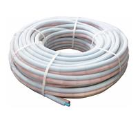 Tube PER gainé duo 10/12mm x 50m rouge et bleu Fixoconnect