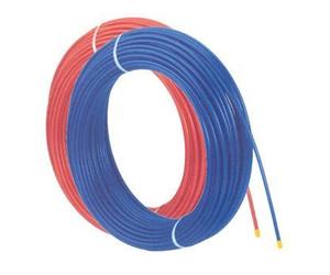 Tube PER hydrocablé - PB TUB - PERR2550 - Ø 25 X 2,3 rouge - 50m