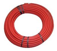 Tube PER gainé rouge 20mm x 50m Fixoconnect