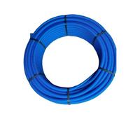Tube PER pregaine - Diametre 12 x 1,1 tube pregaine bleu - la couronne de 25 m