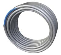 Tube PER prégainé pré-isolé - Ø 13 X 16 - couleur de la gaine : Rouge - Lg de la couronne : 50 mètres
