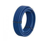 Tube PER-T Betapert gainé bleu 20x1,9 mm - couronne de 50 m COMAP