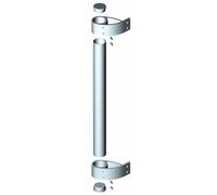 Tube pour poignée de porte battante - alu argent - 40 x 3000 mm - 1711 BILCOCQ