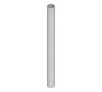 Tube pour poignée de porte battante - inox - 40 x 3000 mm - 7607 LA CROISÉE DS