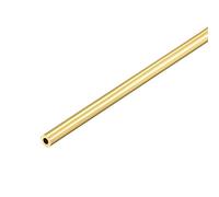 Tube rond en laiton, longueur 300 mm, diamètre extérieur 4 mm, épaisseur de paroi 1 mm, tube droit sans couture