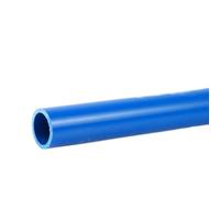 Tube rond rigide en acrylique, Tuyau acrylique 2 pièces 0.5M multicolore 20-110mm Tube UPVC Transparent for jardin d'aquarium(Blue,63MM*0.5M)