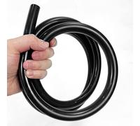 Tube Silicone Noir, Tuyau Caoutchouc Flexible, Tuyau Silicone Souple Et Flexible(ID 3mm x OD 5mm 10M)