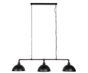 TUBE - Suspension bar triple en acier Gris
