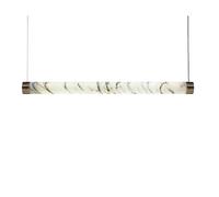 Tube Suspension Marbre de Carrare/Laiton