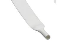 Tube thermorétractable Gaine de Protection thermorétractable for câble 1 m 2:1, Gaine en polyoléfine 600 V(White,12mm)