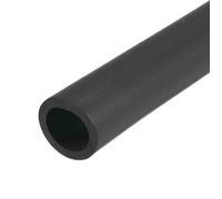 Tube Tuyau SOURCING MAP 1Pcs 25mm ID 35mm OD 1m Longueur Mousse Tuyau Fonte pour Poignée Prise Support Tuyau Noir