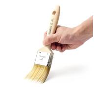 TubeRoo Grand pinceau à peinture 50 mm - Pinceau de qualité supérieure pour peinture, huile de bois et peinture murale - Pinceau à lasure pour lasure pour bois - Pinceau professionnel - Pinceau plat à