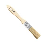 TubeRoo Petit pinceau plat de 20 mm pour peintures, lasures, huiles, peintures murales, acrylique, pinceau à vernis, pinceau à lasure, pinceau de peinture sur bois, métal