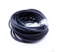 Tubes en Latex Tube Souple Creux en Caoutchouc Noir/Vert foncé, 3/1 m, Longs tuyaux Latex légers for la Maison, 1 pièce(Black,3METERS*1.6MM*3.6MM)