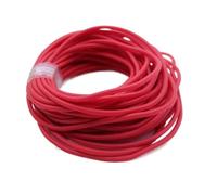 Tubes en Latex Tube Souple Creux en Caoutchouc Noir/Vert foncé, 3/1 m, Longs tuyaux Latex légers for la Maison, 1 pièce(Red,3METERS*1.7MM*4.5MM)