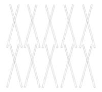 Tubes Lumineux Remplaçables LED 20 Pièces en Plastique pour Guirlande