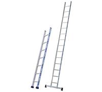 Tubesca - Echelle simple droite 7 échelons hauteur d'accès 3,03 m - Platinium