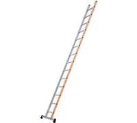 Tubesca - Echelle simple en aluminium 14 échelons Haut. d'accès 5,01m - PRONOR TUBESCA COM G