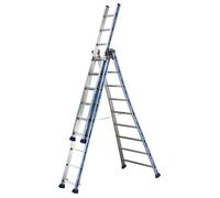 ÉCHELLE PLATINIUM TRANSFORMABLE 3 PLANS accès 5.8m - TUBESCA COMABI - 02443607