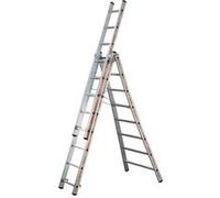Tubesca - Echelle transformable Alu 3x8 échelons Haut. accès 6,05m - PRONOR TUBESCA COMABI G