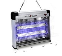 Tubiaz Destructeur d'insectes électrique 12 W - Piège à mouches avec lumière UV - Lampe anti-moustiques - Pas de produits chimiques toxiques - Pour l'intérieur, la chambre à coucher, l'extérieur et