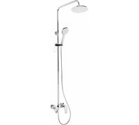 Tubo Douche de douche avec mitigeur baignoire chromé NAC_01UM