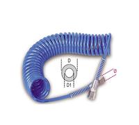 Tubo Spirale Gas BSP 6mt per Compressore 1/4"