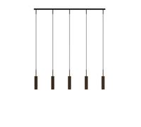 Audo Copenhagen Suspension Tubulaire rail 5 Anodized bronzed
