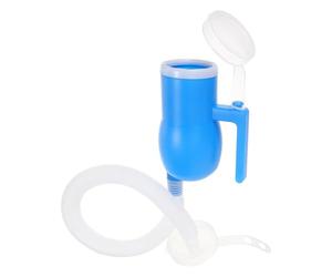 Tubulure D'urinoir Transparente en Plastique pour Adulte, Chevet | Raccordement Facile, Usage Hospitalier et Soins à Domicile, Couvercle Verrouillable