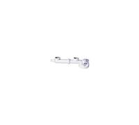 Tubulure espace avec siphon extra plat intégré - Evier 2 bacs - Sortie orientable