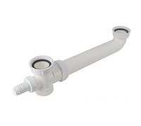 Tubulure polypropylène pour évier 2 cuves - 0204016 NICOLL