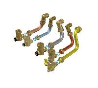 Tubulures "express" Saunier Duval + cache tubulures