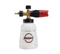 Tucool Racing Canon à Mousse réglable - Pulvérisateur de Mousse neigeuse 1000 ML, raccord Rapide 1/4", Compatible avec Plupart nettoyeurs HP & pour Karcher K1700/K1800/K1900 (Rouge)
