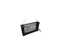 Perel Lampe Anti-Insectes UV électrique intérieur, Grille 2800V, Appareil Silencieux avec bac métallique Amovible, Couverture 80 m², Solution sans Produits Chimiques