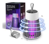 Tue-Mouche Électrique Intérieur, Anti Moustique Électrique Extérieur Rechargeable pour Maison, Jardin et Camping