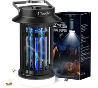 Tue Moustique Électrique 4200V - Rechargeable USB 2600mAh-UV + LED-Couvre 100m²-Portable pour Maison, Camping, Extérieur