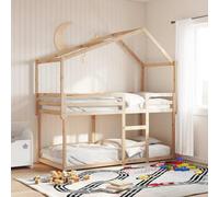 TUERYAFEK Toit pour 213 x 85,5 x 144,5 cm en bois massif de pin | Bois de pin solide, côté ouvert, entrée et sortie faciles, toit uniquement sans lit