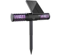 Tueur de moustiques solaire, lampe solaire anti-moustiques à LED pour pelouse, jardin, extérieur