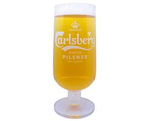 TUFF LUV Original Pint Glass/Chalice Glass/Glasses/Barware CE 20oz / 568ml for Carlsberg Danish Pilsner