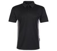 TuffStuff - Polo Elite - S - Polo noir - Léger - Respirant - Séchage rapide - Évacuation de l'humidité - Chemises de travail pour homme - Polo 170 g/m²