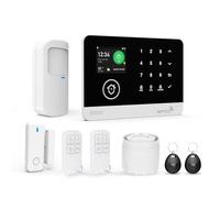 TUGARD Système d'Alarme pour la Sécurité de la Maison, Système d'Alarme de Sécurité de la Maison Intelligente, Kit de 8 Pièces pour la Sécurité des Personnes âgées et des Enfants, Alerte Téléphonique