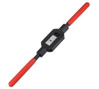 Tuidzljd 1 Pièce Poignée à Cliquet Réglable pour Porte- Hélicoïdal Râpe Outil de à Main en Acier pour 1/4-3/4 Pouce (UNC/UNF) / Filetage Métrique M5-M20