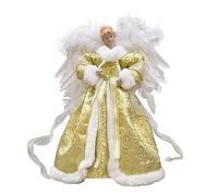 Tuidzljd Cimier d'arbre D' de Noël avec Lumière LED Figurine de Cime d'arbre de Noël D' Saisons de Décoration de Vacances DéCor Top Décoration