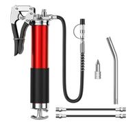 Tuidzljd Kit D'Outils pour et Graisse, Poignée Manuelle, Coupleur de Pompage, Injection de Graisse 400CC, Outil d'entretien Robuste