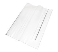 Tuiles de Toit Transparentes en Acrylique pour Patio et Restaurant | Plaque Légère, Coupe Facile, Résistance au Vent, Usage Décoratif Extérieur, pour Kiosque et Jardin