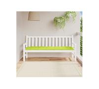 VidaXL Coussin de Banc de Jardin Vert