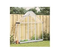 vidaXL Tuinkas met basisframe 169x58x202 cm aluminium zilverkleurig4005819 G
