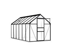 Vidaxl Serre Avec Cadre De Base Anthracite Aluminium 7,03 M²